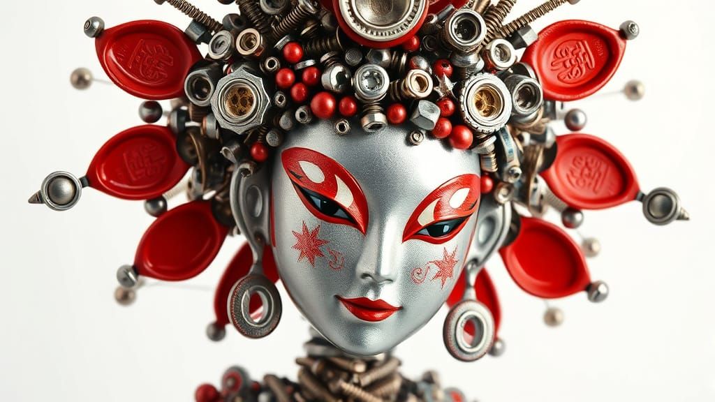 A GEISHA Transforms Industrial Waste into Eloquent Sculpture...