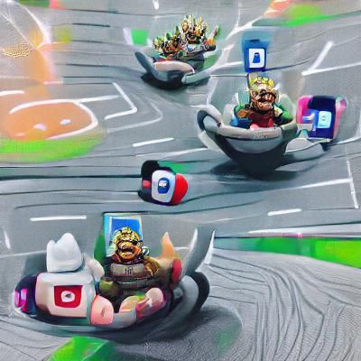 Clash Royale Meets Mario Kart