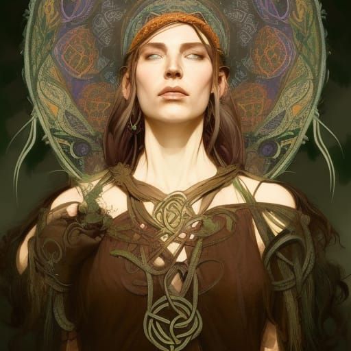 druid healer celtic folklore