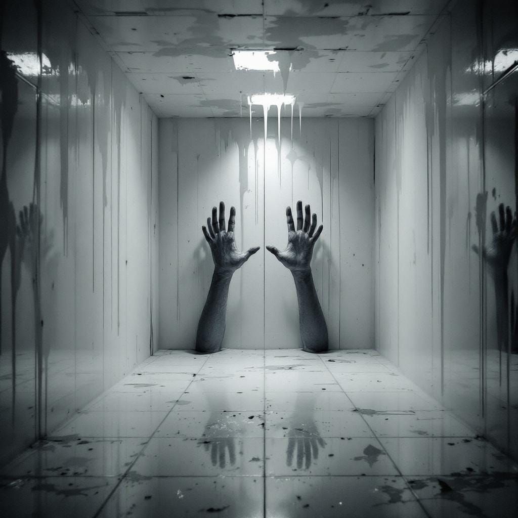 Corroding Room: A Photorealistic Descent into Panic