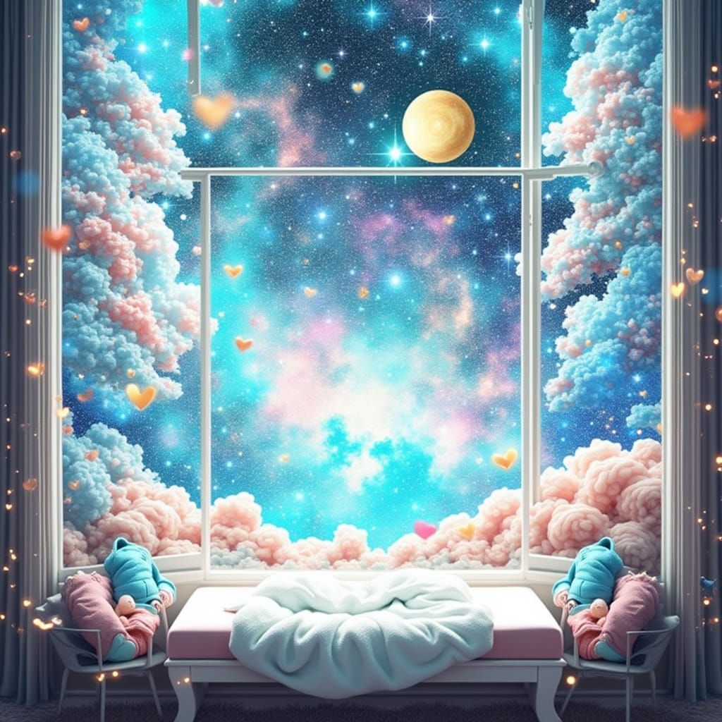 Ethereal Nursery Merging with Infinite Cosmic Space