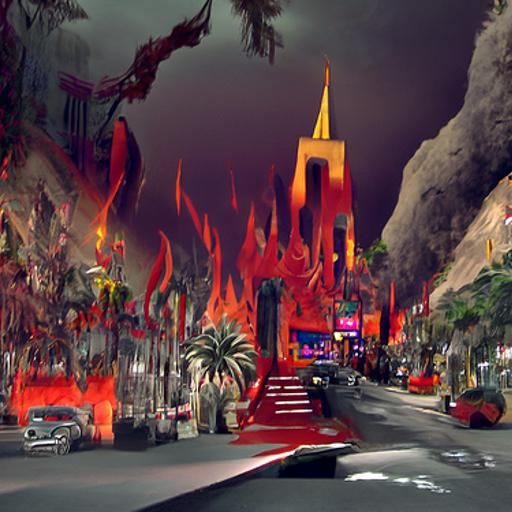 Hollywood Hellscape: A Dystopian Vision