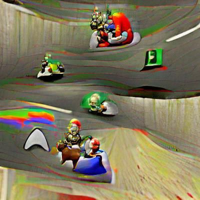 Mario Kart 64 AI Interpretation