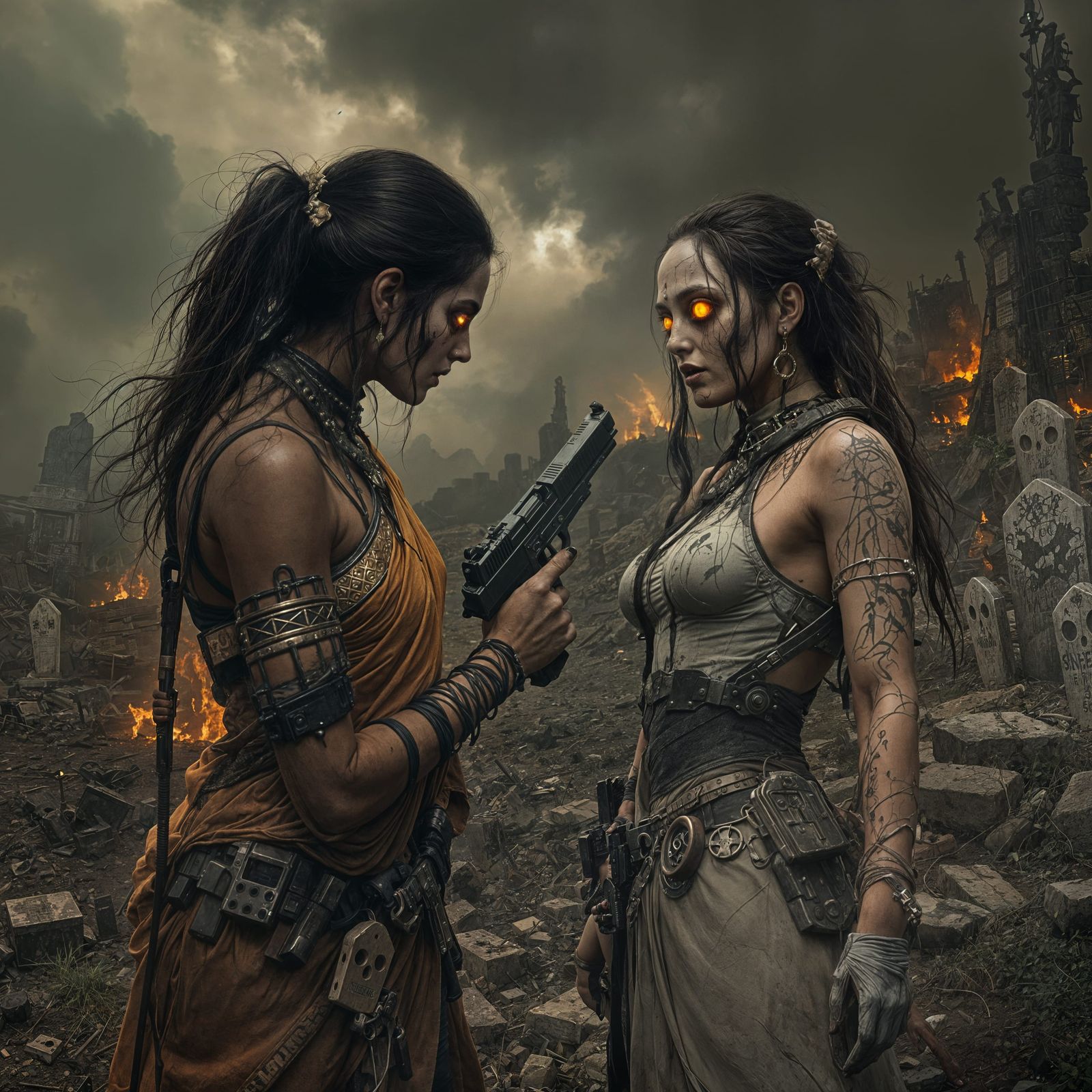 Post-Apocalyptic Encounter: India vs. Argentina