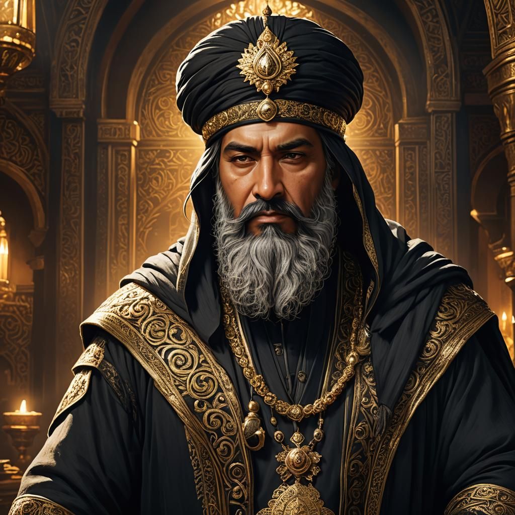 Grand Caliph Concept Art in Medieval Style