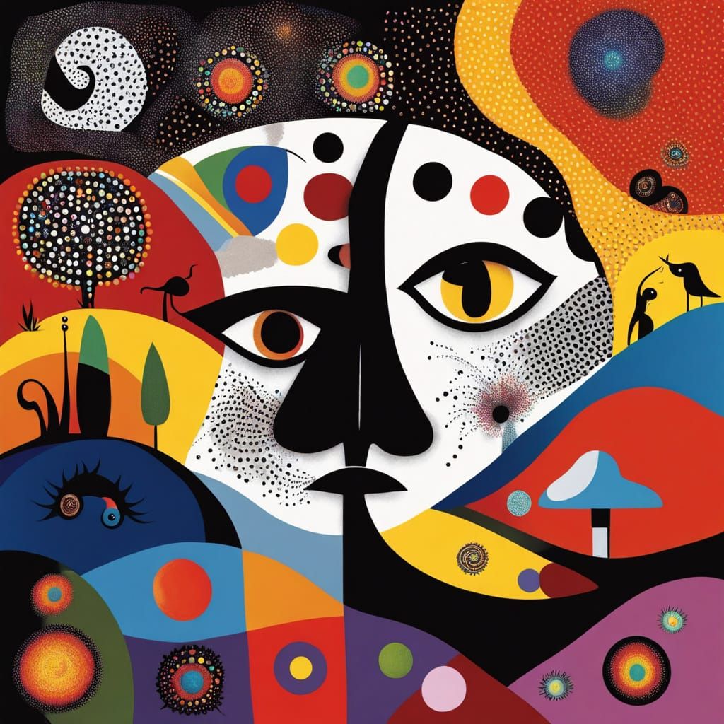 Tired From Worry In Lurid Colors