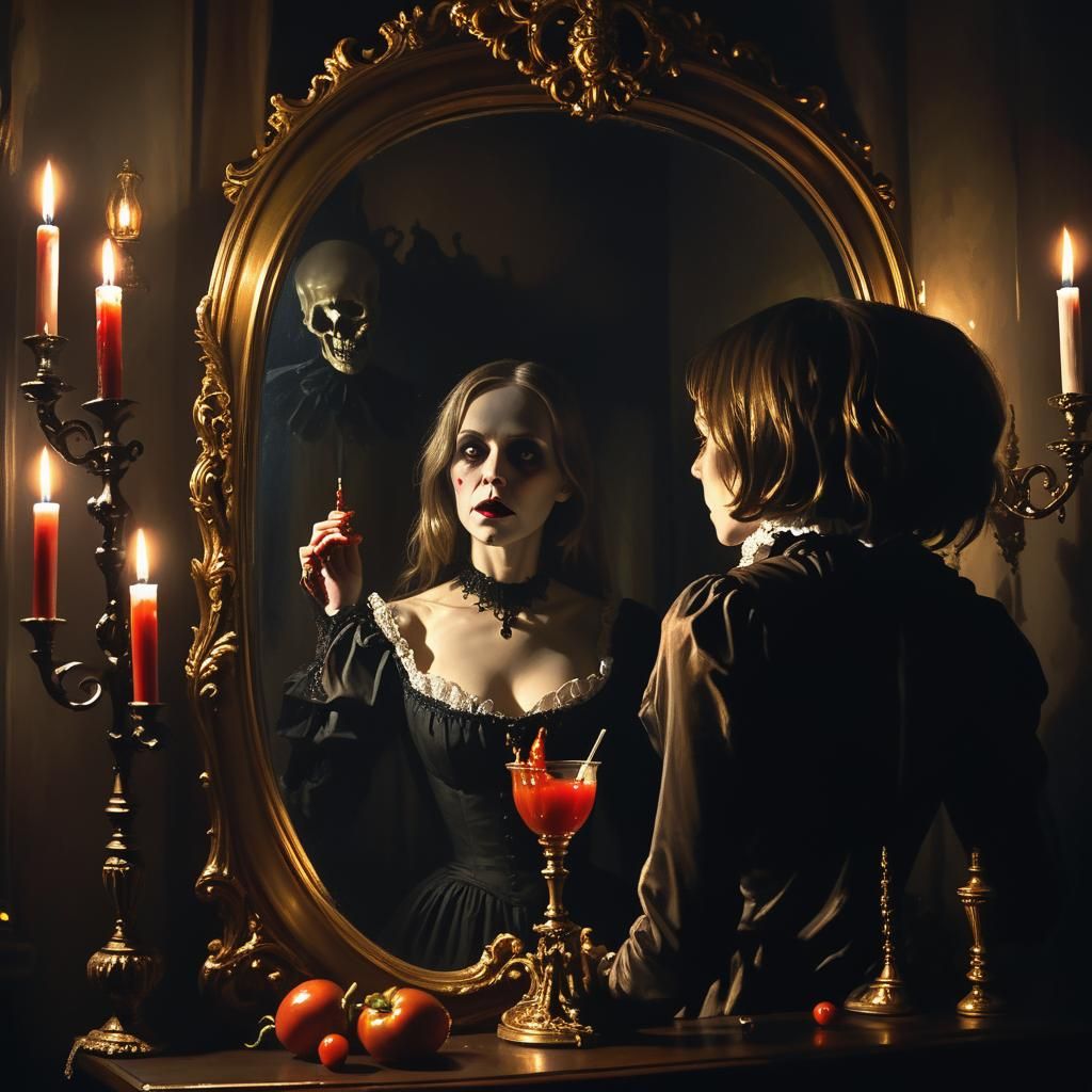 Bloody Mary's Gothic Mirror Reflects Candyman