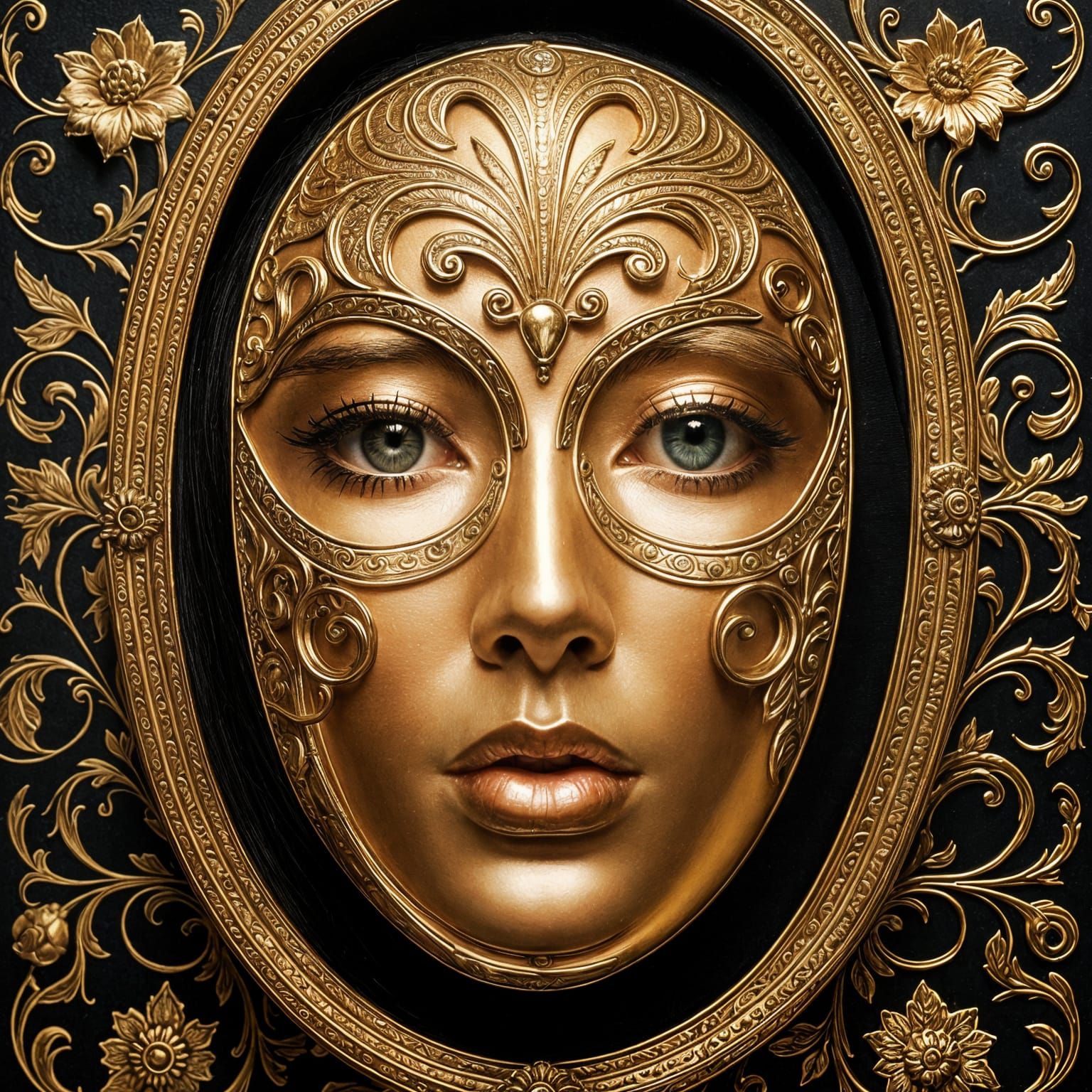 Fornasetti Style Surreal Graphic Design