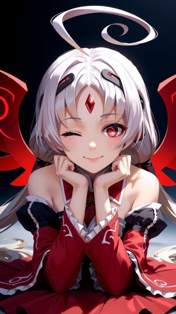 Vatista in Anime Style Seductive Pose