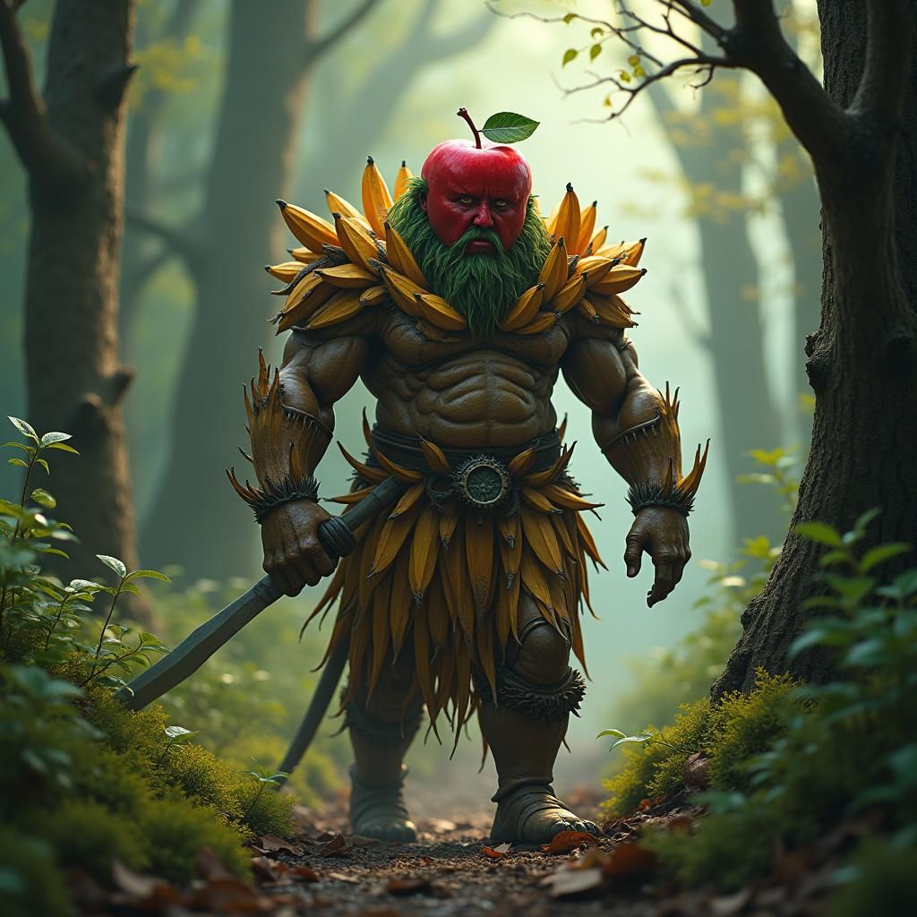 Apple Warrior's Forest Quest in Unreal Engine 5