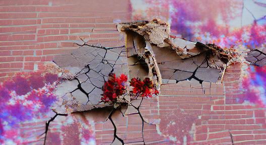 Life Crumbling Down: An AI Interpretation