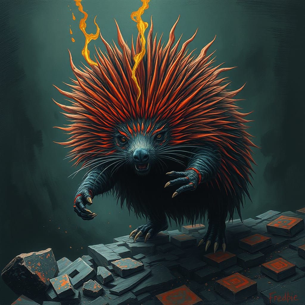 porcupine from hell