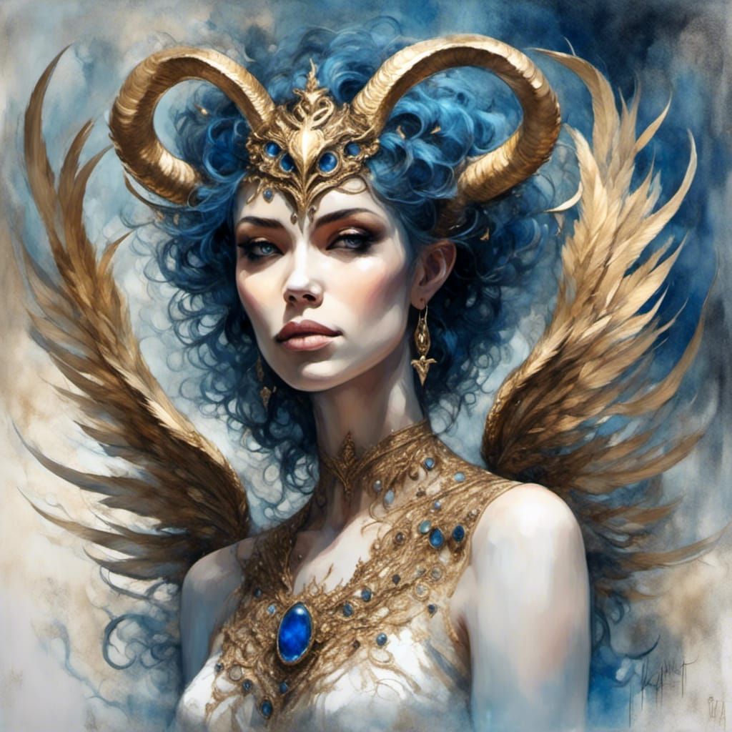 Half Angel Half Demon Concept Art