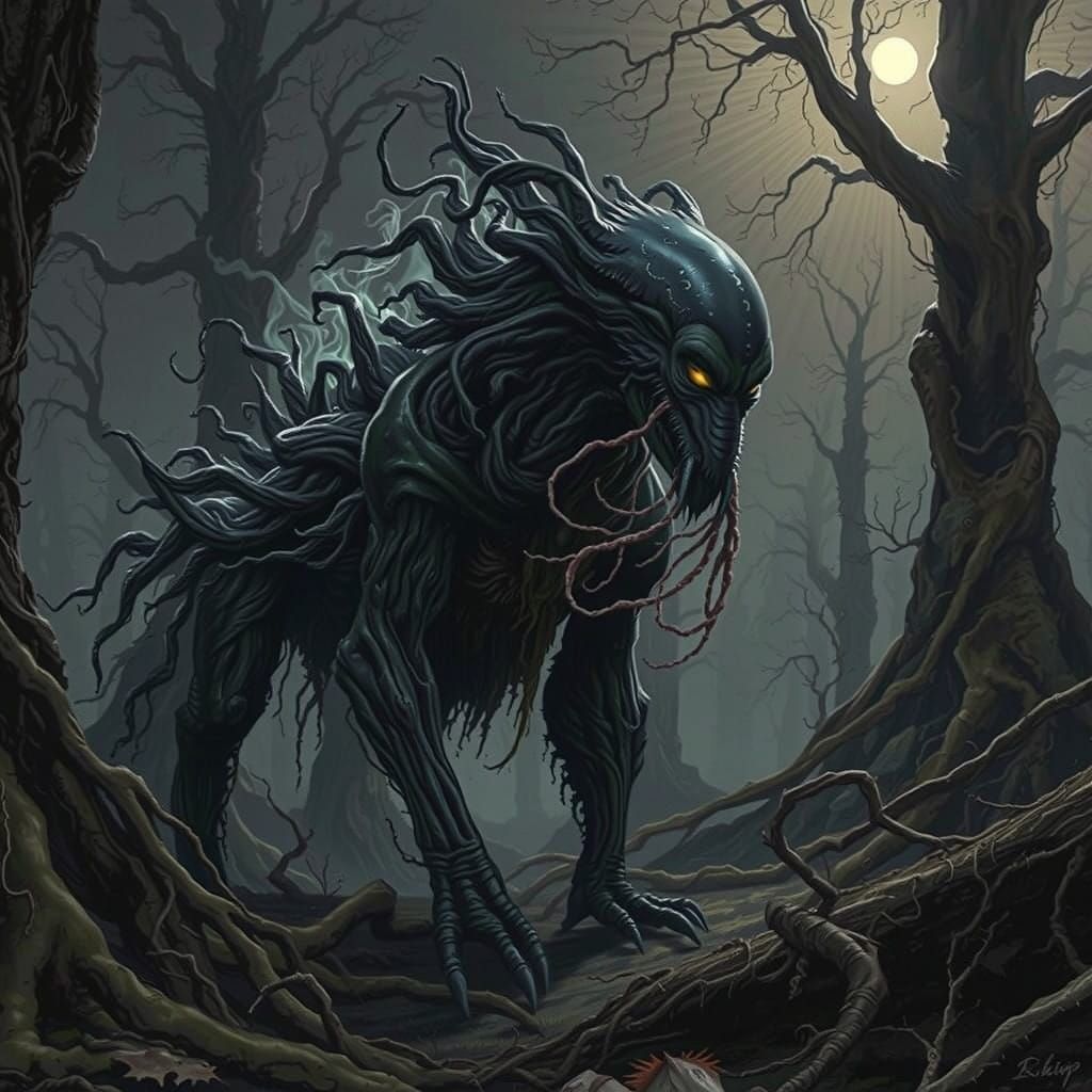 Ethereal Hunter in Darkwood