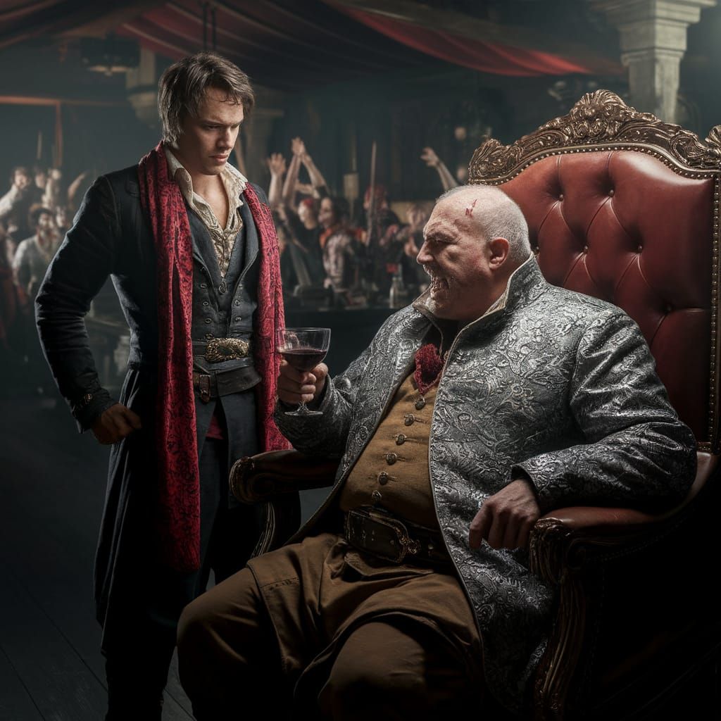 Pirate's Shameful Confrontation with the Captain