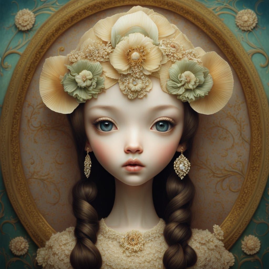 Surreal Dreamscape Inspired by Dark Fairytale Art