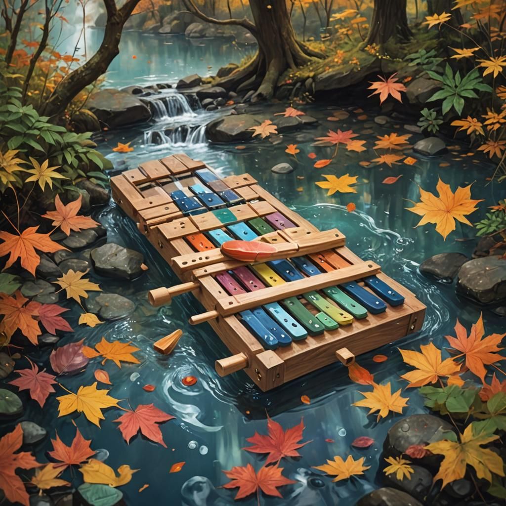 Xylophone, Xebec, Wishing Wells in Azure Autumn