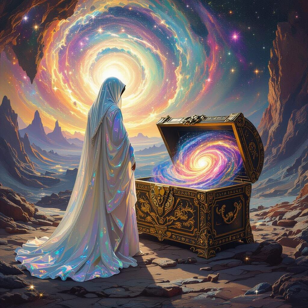 Cosmic Figure Reveals Galactic Treasure Chest