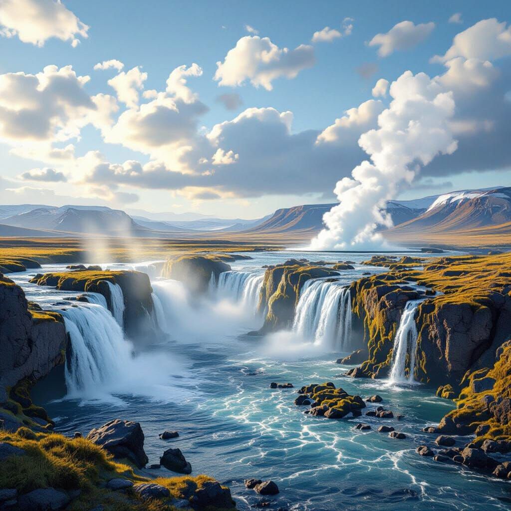 Iceland Golden Circle: Geysir, Gullfoss & Thingvellir in Vib...
