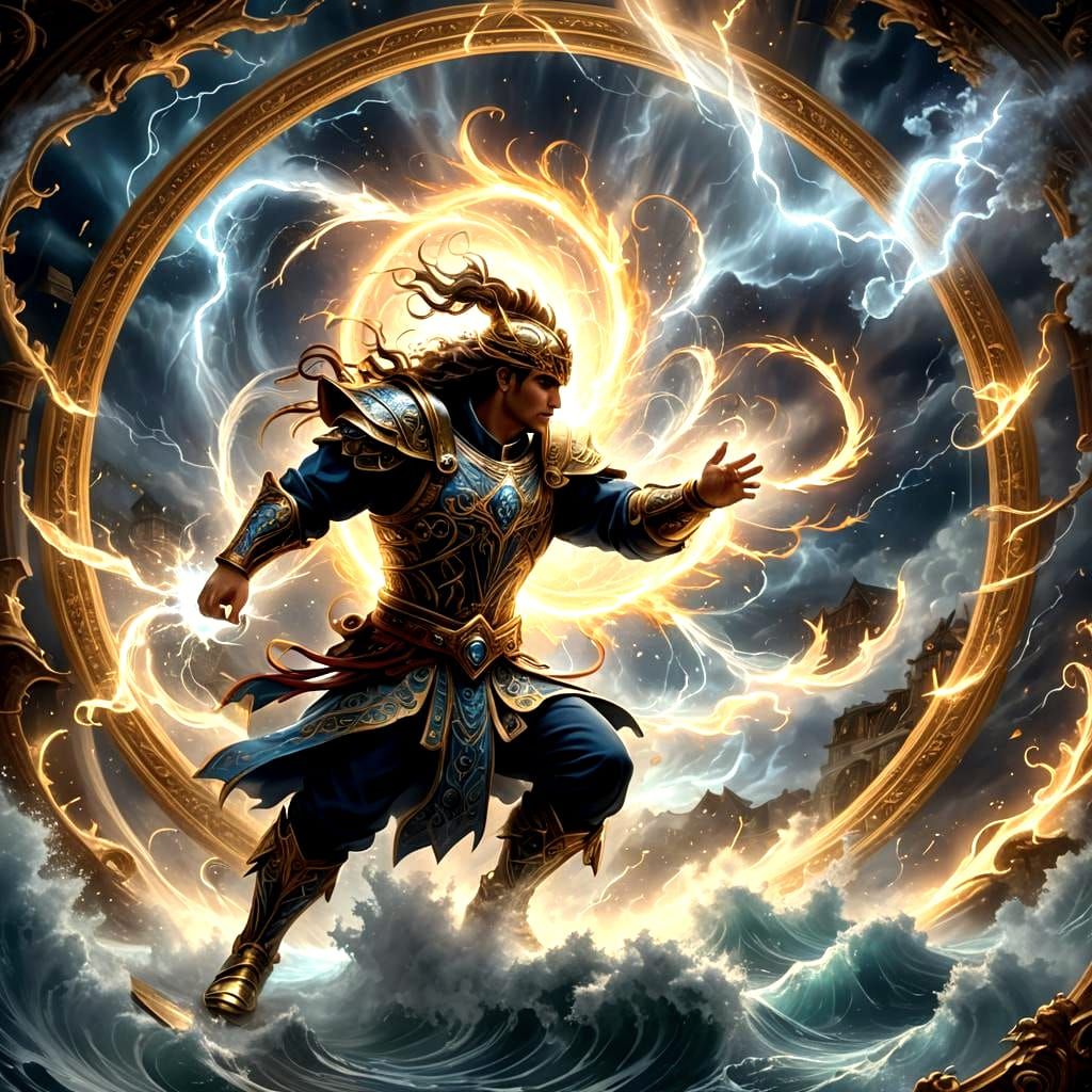 Punching through a mirror of lightening