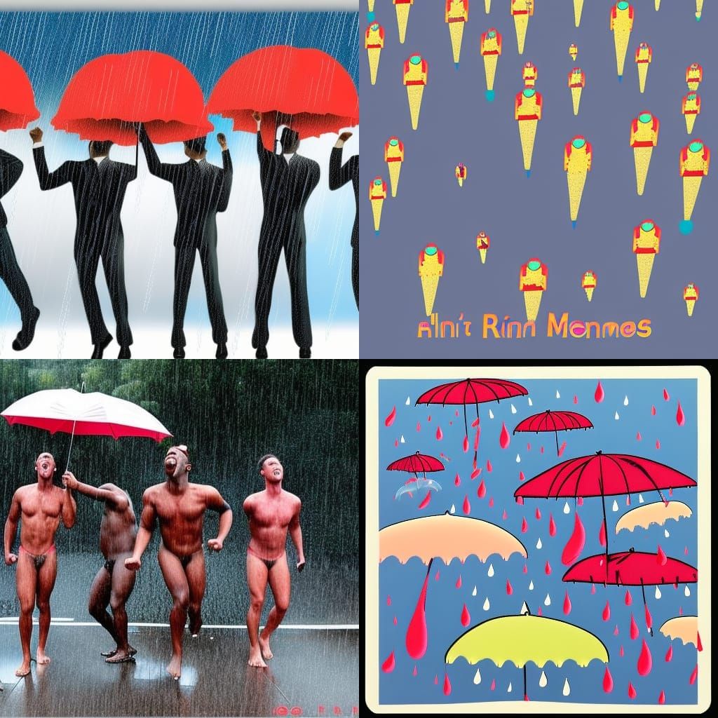 It's Raining Men: An AI Interpretation