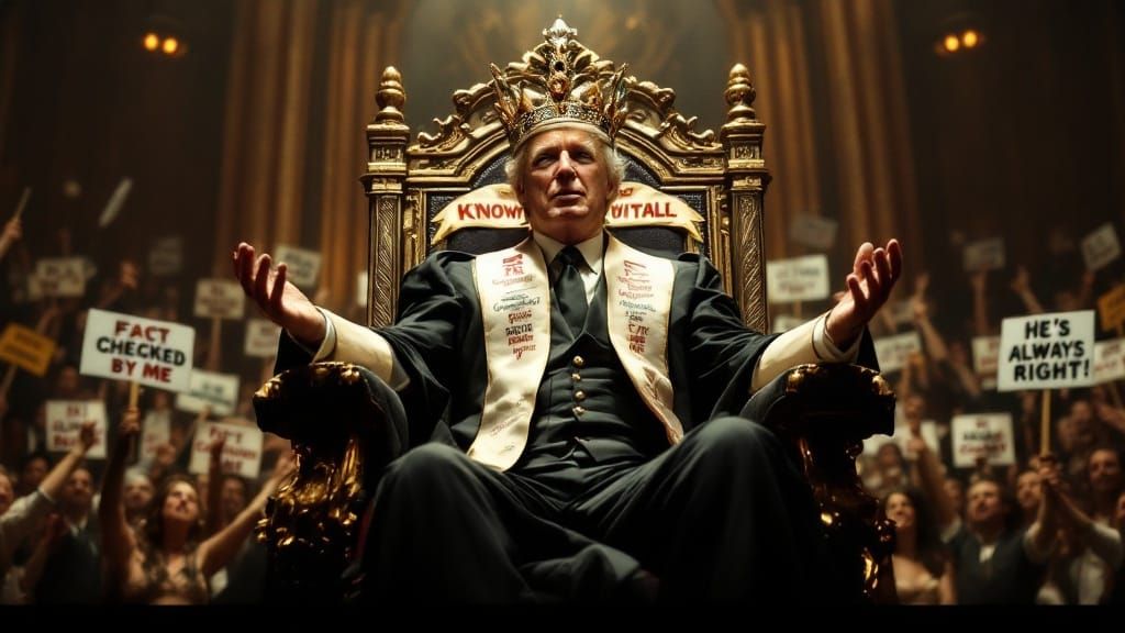 The Self-Proclaimed Sage: A Throne of Stolen Knowledge