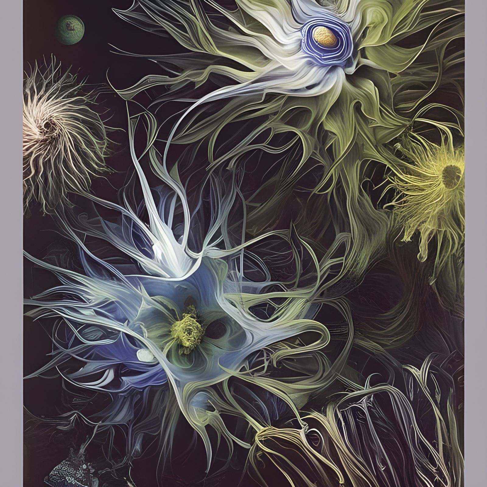 Recursive Mandelbulb Junctions in Vivid Detail