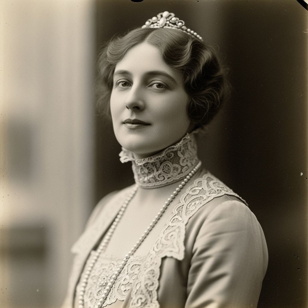 Elinor Glyn Early 20th Century Portrait