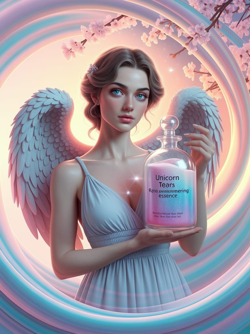Angel of Whimsy Holds Rare Essence
