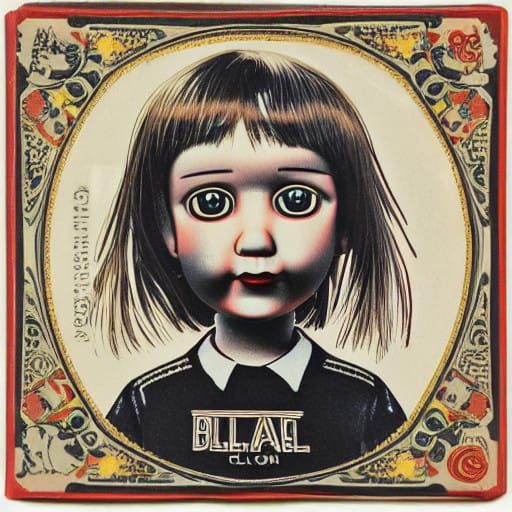 A series of rather creepy dolls