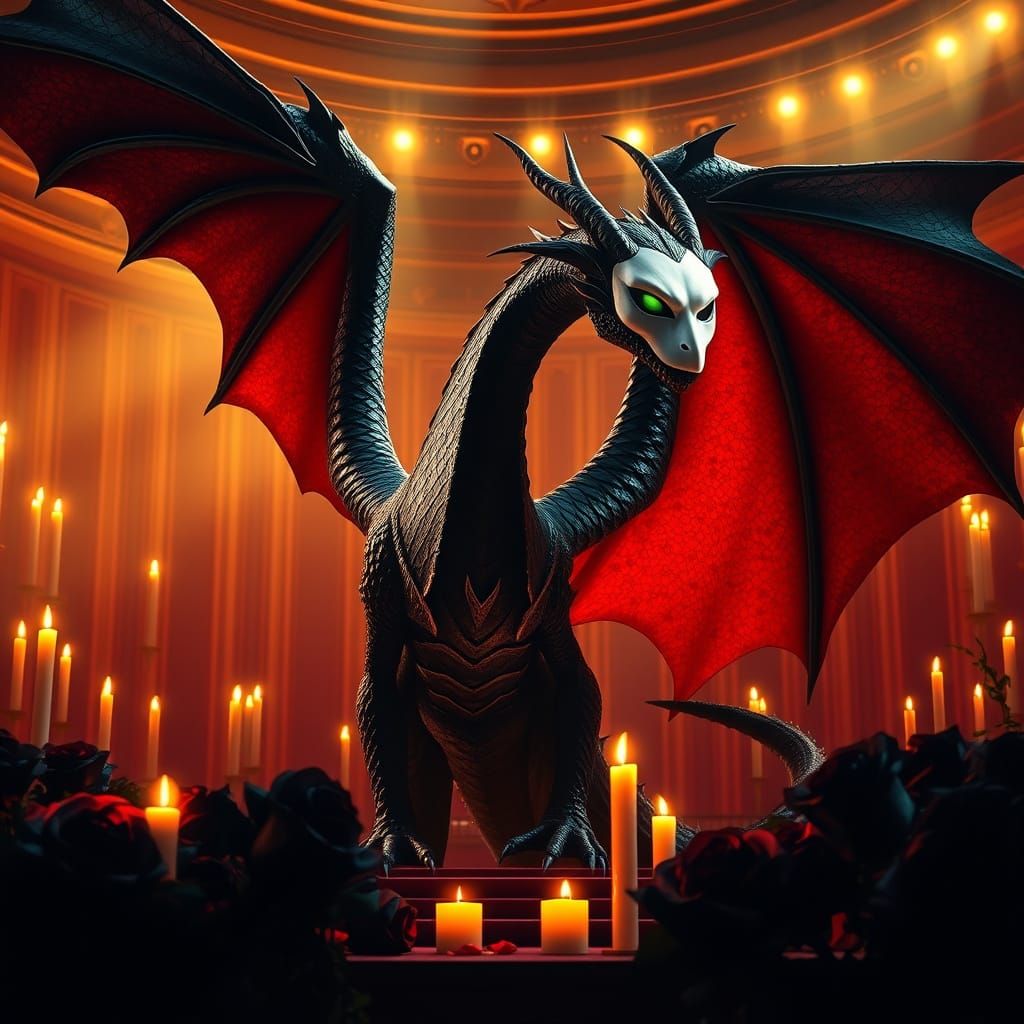 Ethereal Dragon of the Phantom Opera Stage