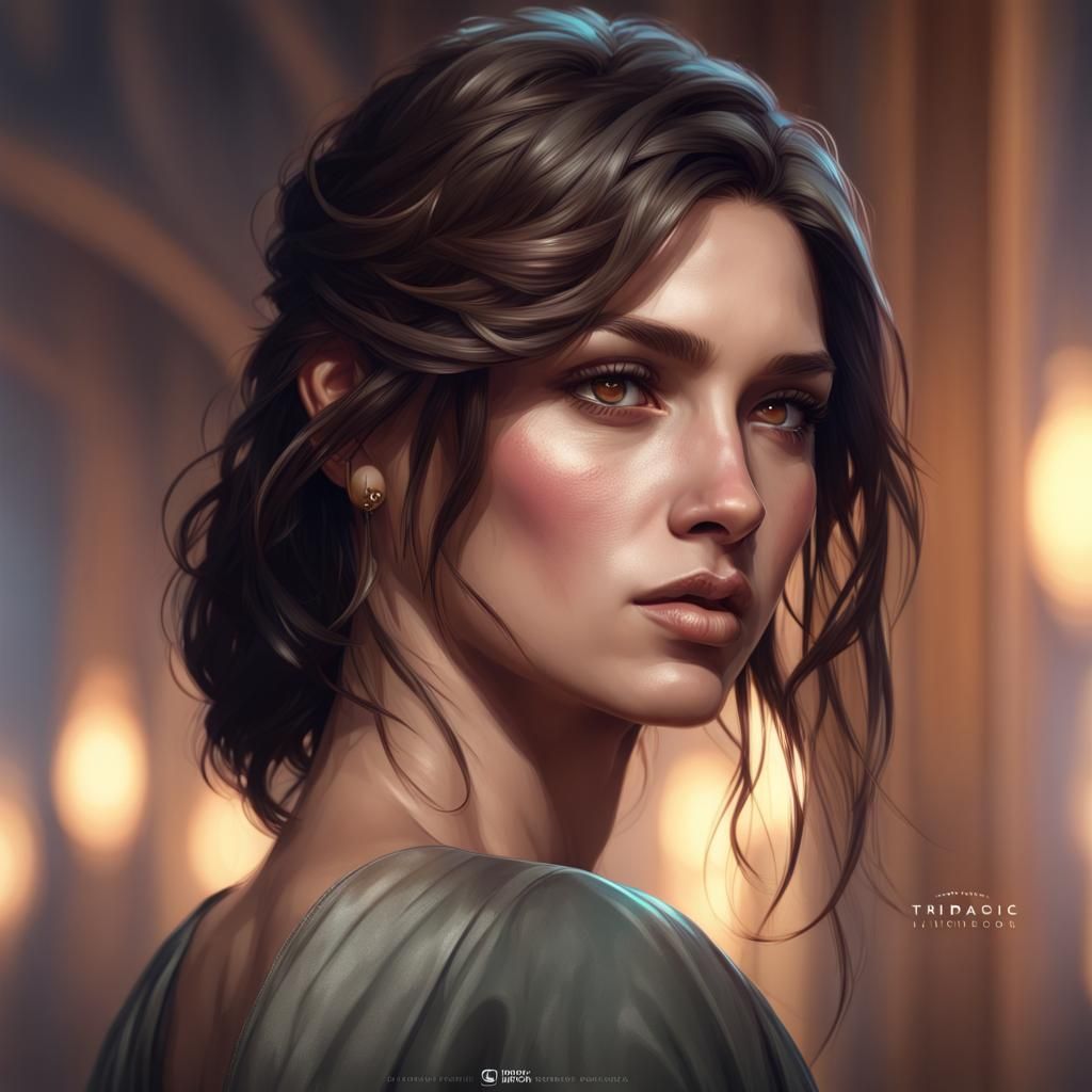 Hyperdetailed Portrait of Brown Eyes in Unreal Engine 5