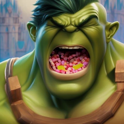 Hulk Like Candy