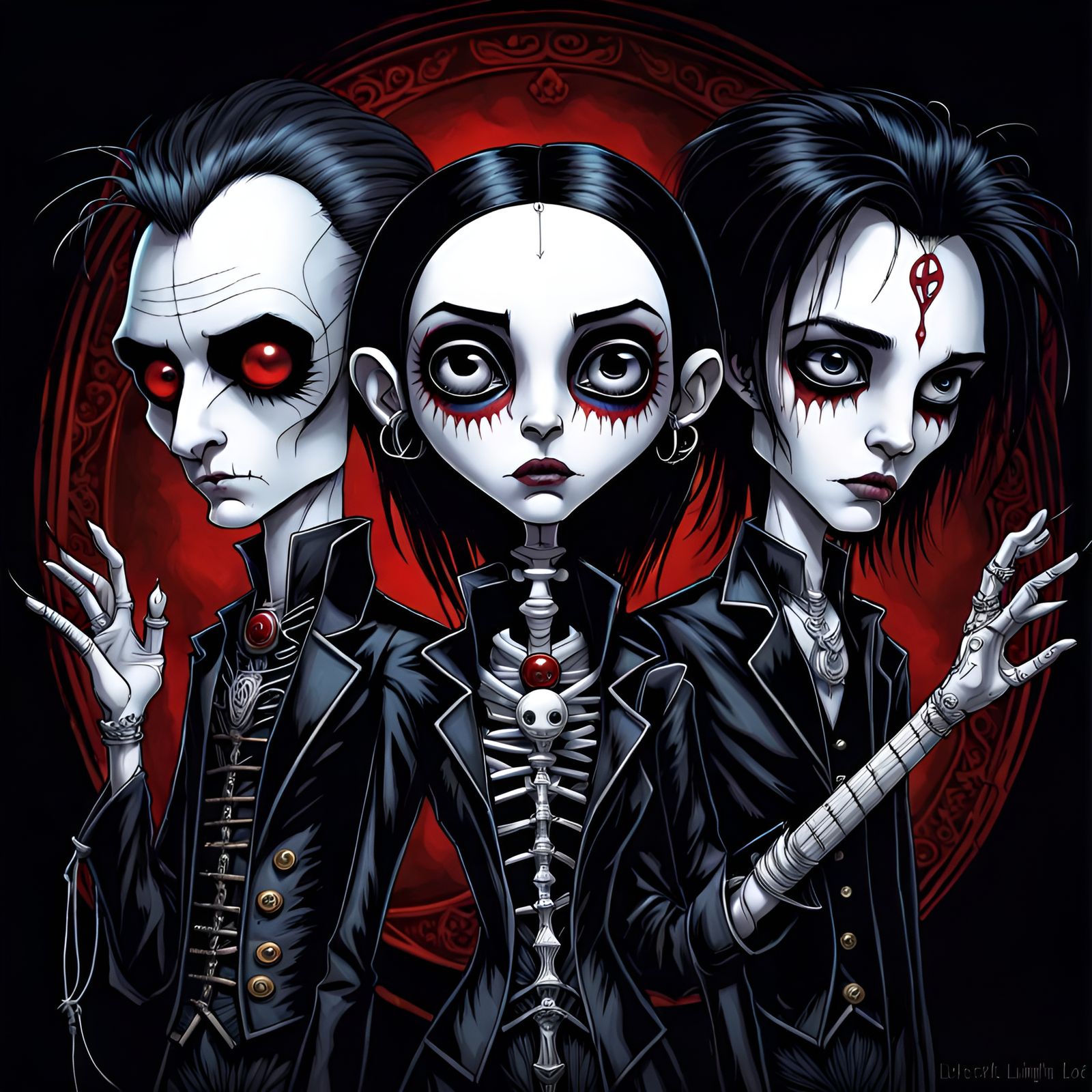 Goth Band Voodoo Dolls (Continued)
