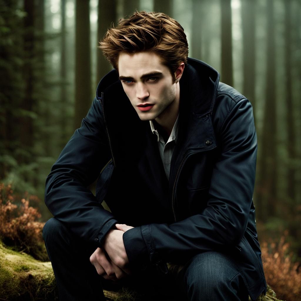 Robert Pattinson as Edward Cullen