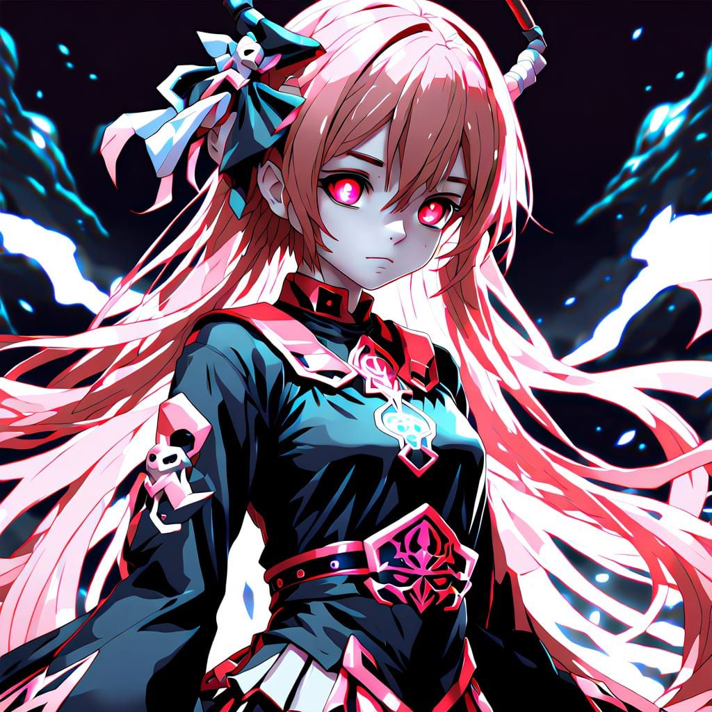 Ethereal Banshee Maiden in a Dark Fantasy Nightmare