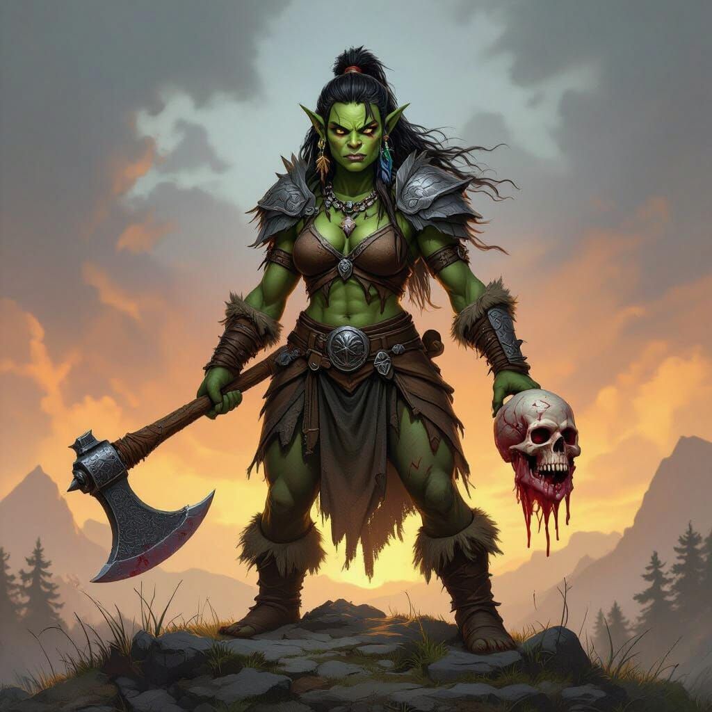 Troll Warlord: Sinister Victory on the Hillock