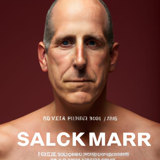 Anatomical Portrait of a Muscle Man