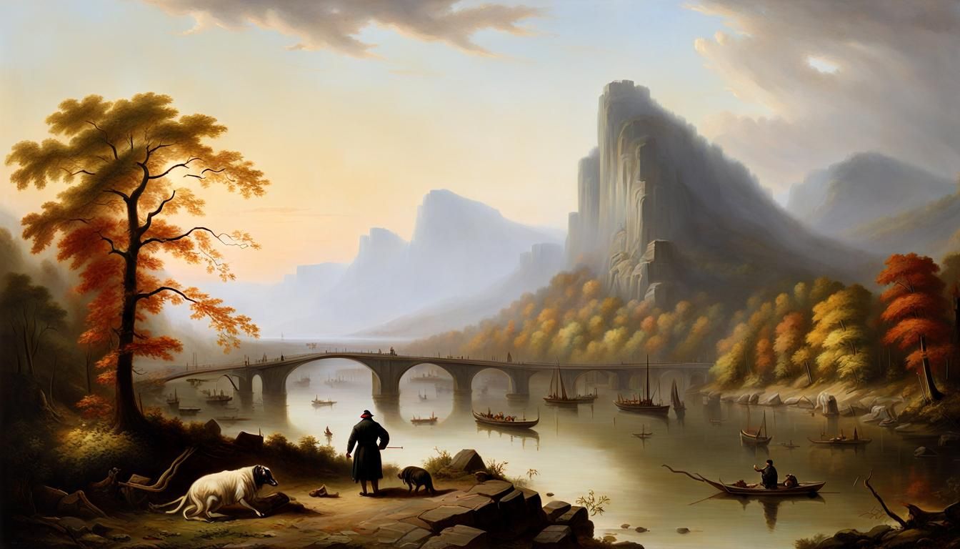 Bill the Butcher in New York: Hudson River School