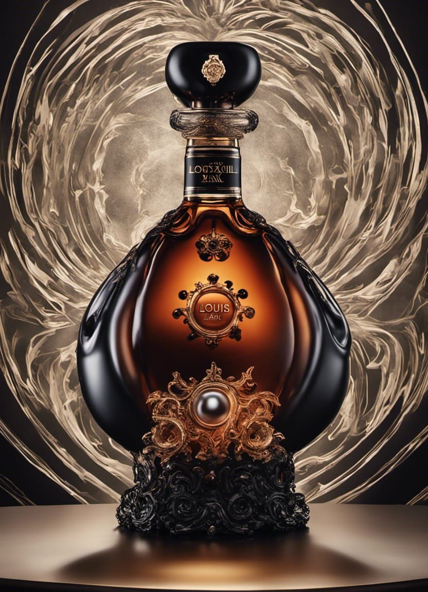 Louis XIII Black Pearl Cognac Bottle