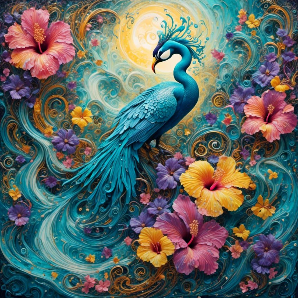 <lora:Murraypunk v2:1.0> <lora:Zentangle:1.0> pastel filigre...