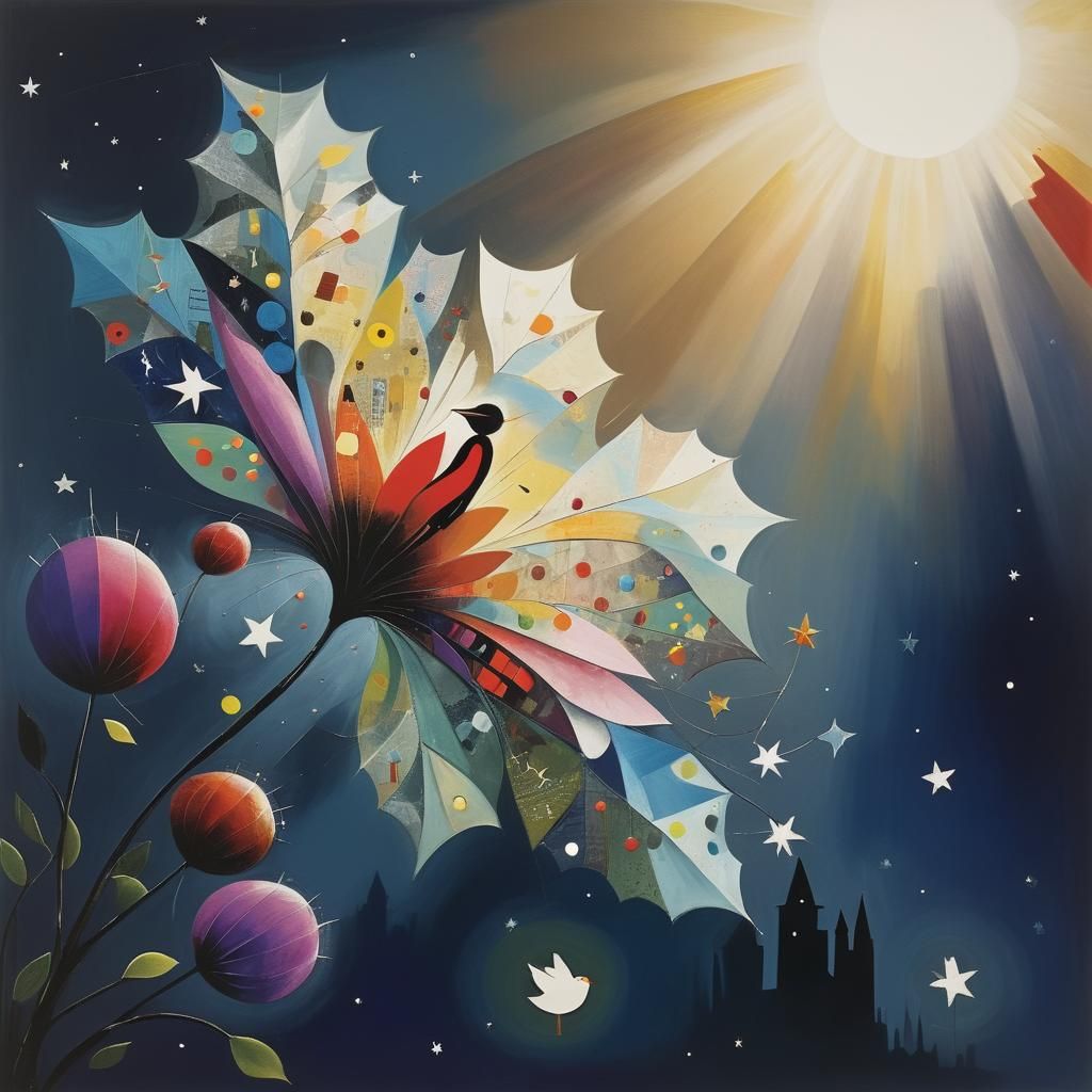 Folk Art Graphic Illustration