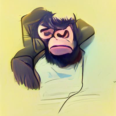 Bored Ape Generated by AI