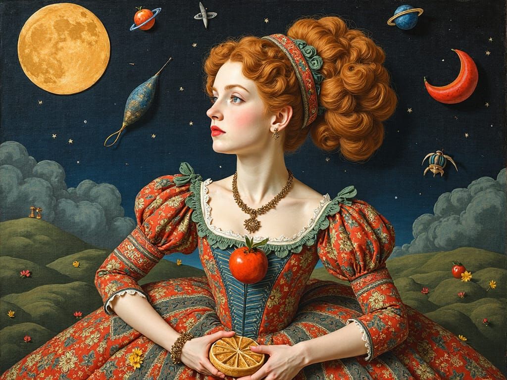 Titania in Spacebuns Exeunt Pursued by a Bear - Shakespearea...