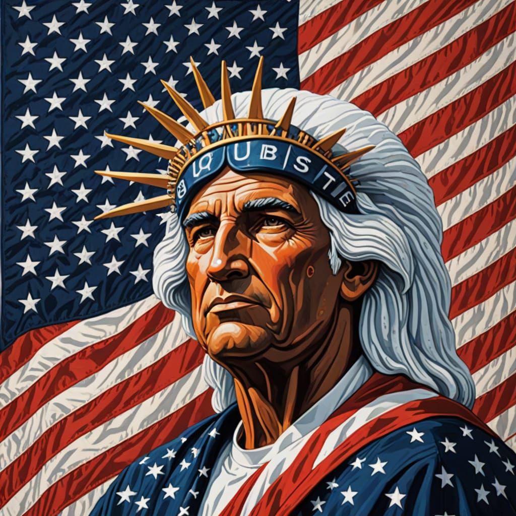 God Bless the USA in Patriotic Style