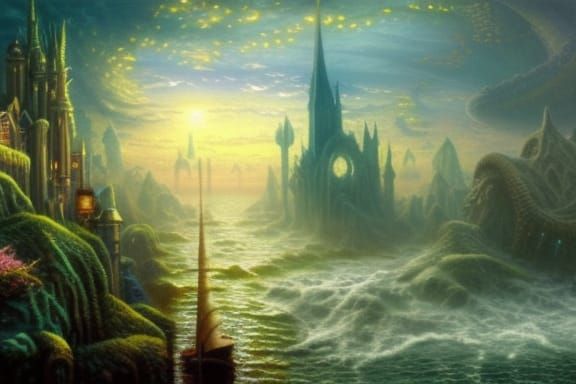 Cthulhu's Nightmare City Rising: An Undersea Fantasy