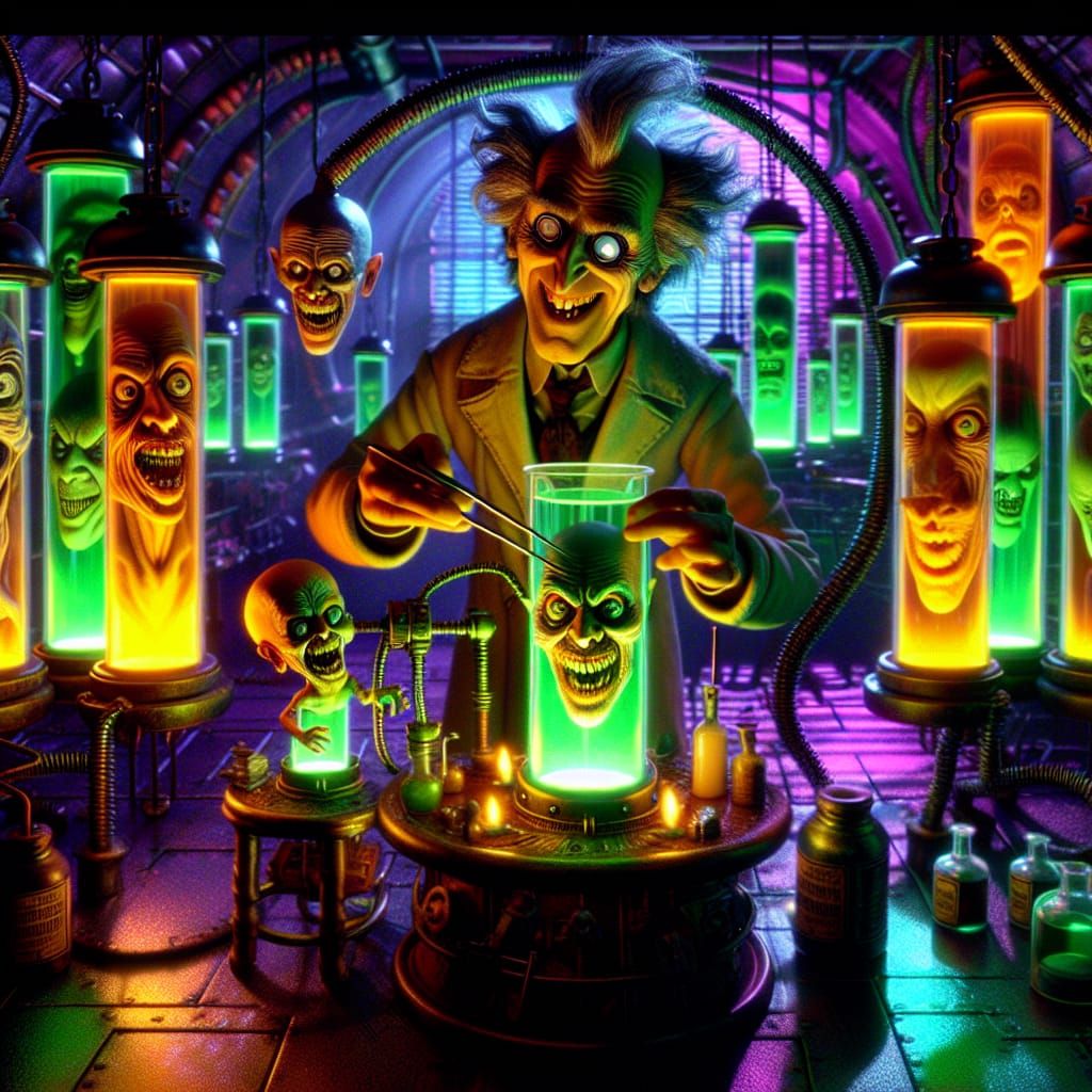 Eccentric Scientist Revels in Bizarre Alien Life Forms