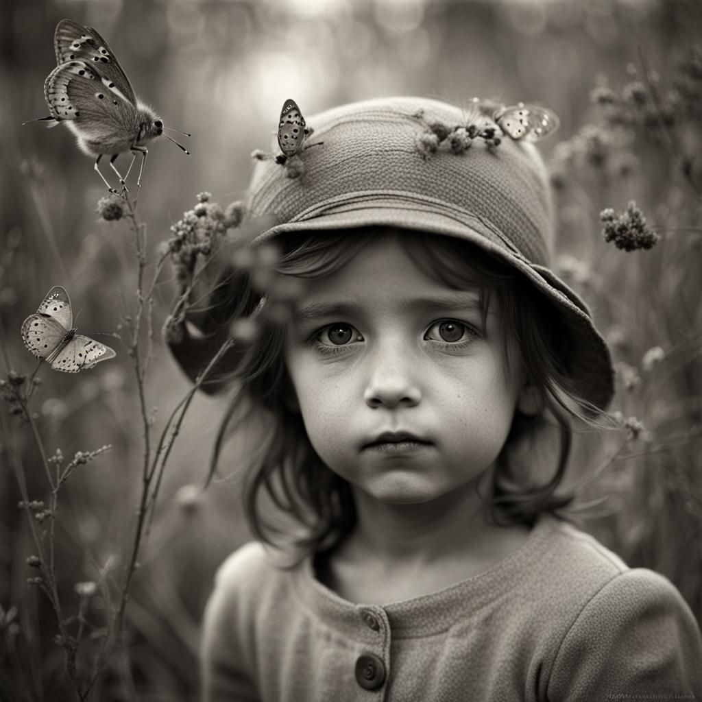 Children Playing in Summer Light