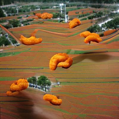 A Cheetos Orchard: Unexpected Food Art