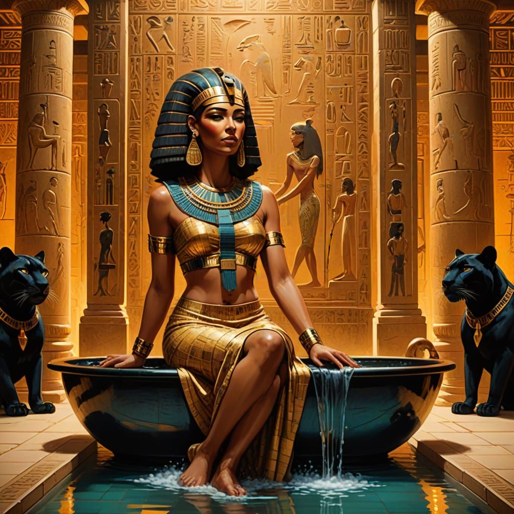 Cleopatra's Bath: An Ancient Egyptian Masterpiece